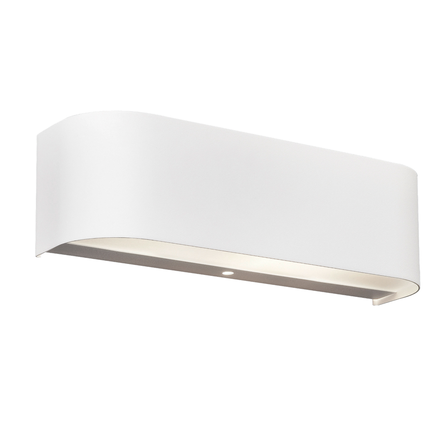 foto del prodotto applique led alluminio bianco adriano trio