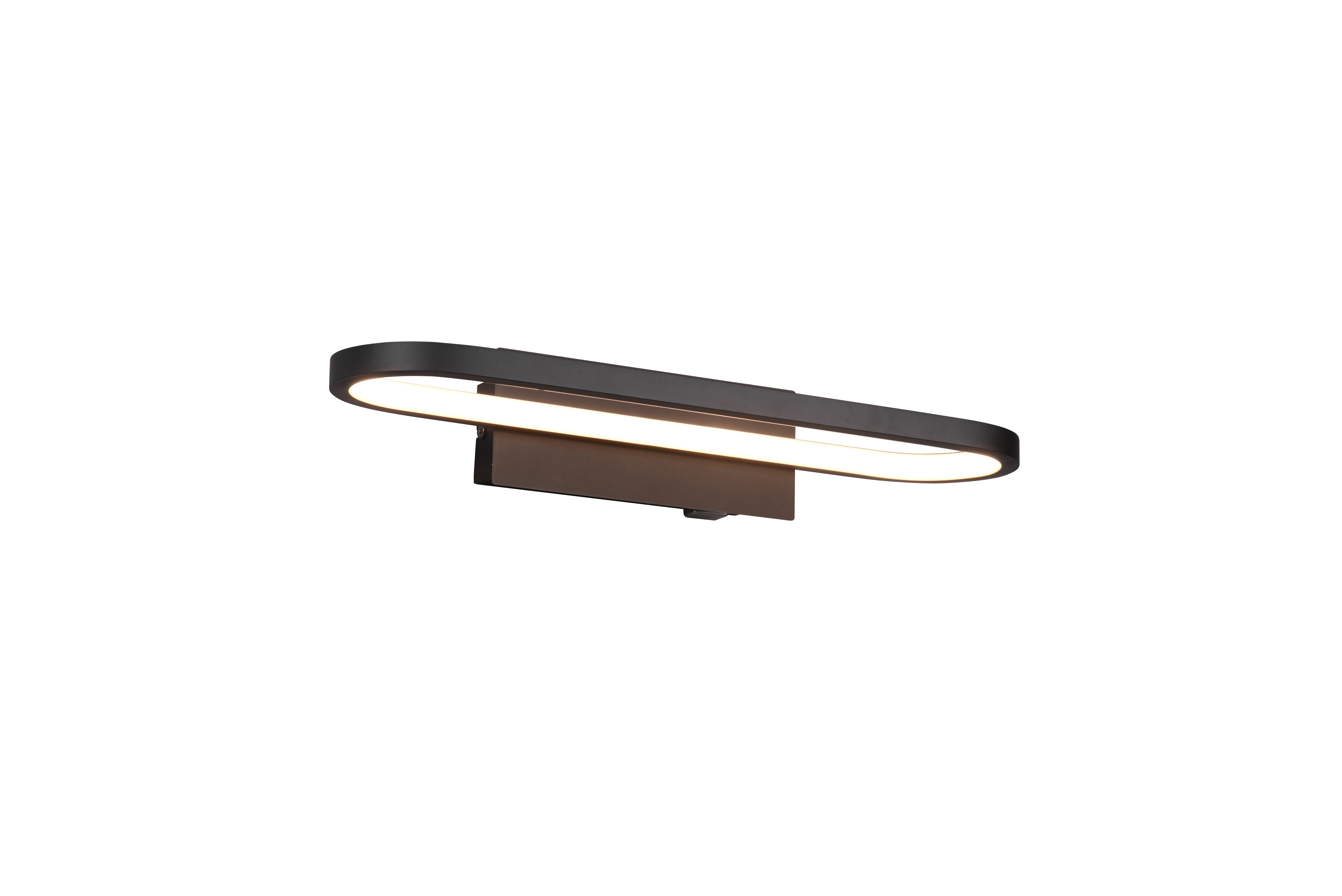 foto del prodotto applique led amiens nero 40 cm