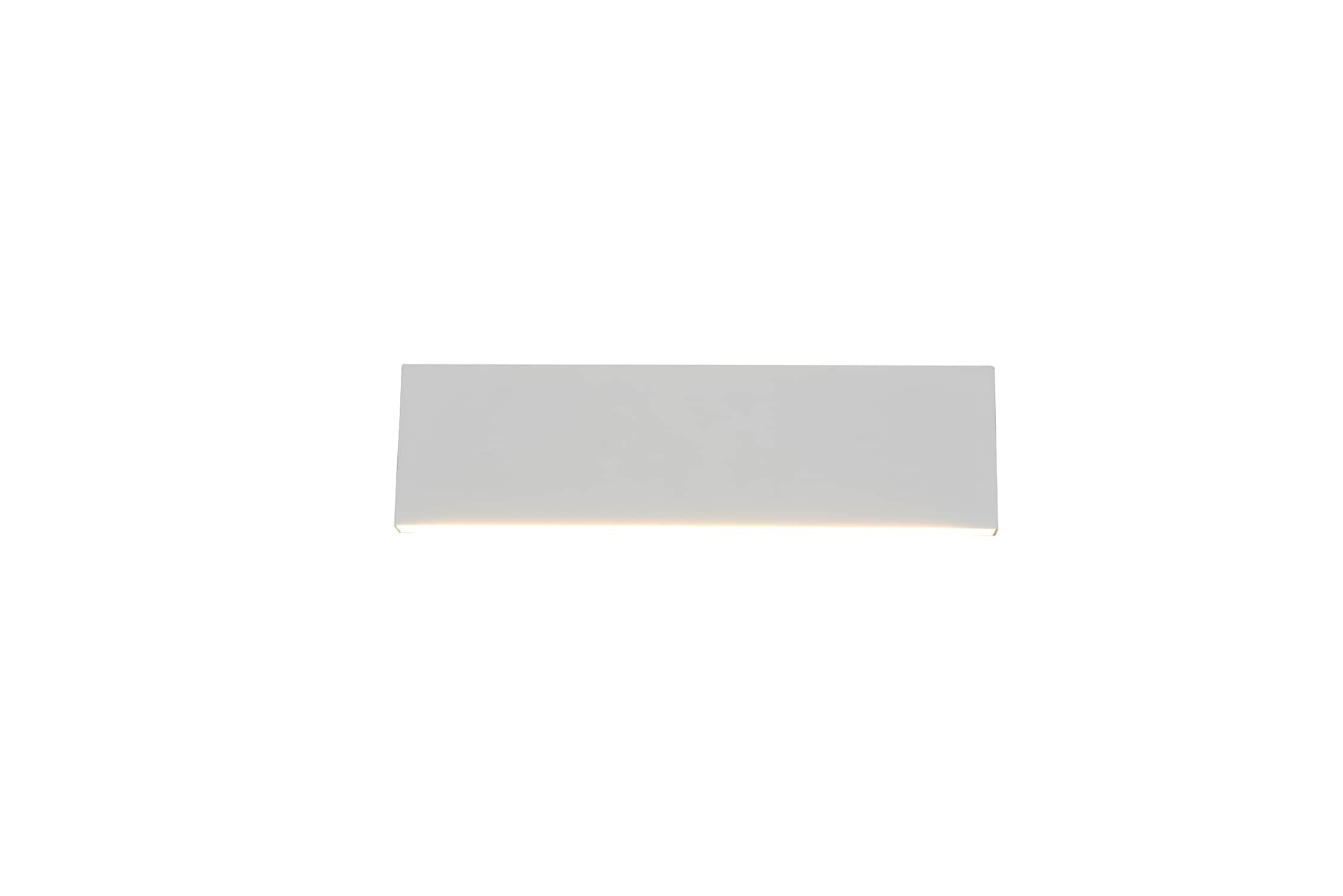 foto del prodotto applique led bi emissione concha bianco 28 cm