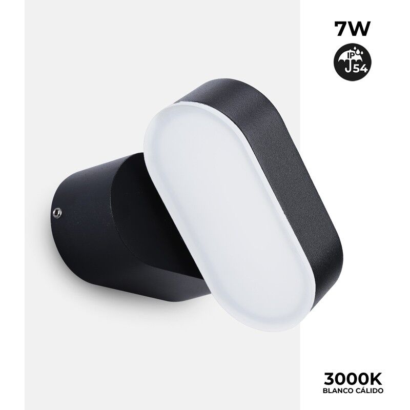 foto del prodotto applique led da esterno endura 7w orientabile ip54