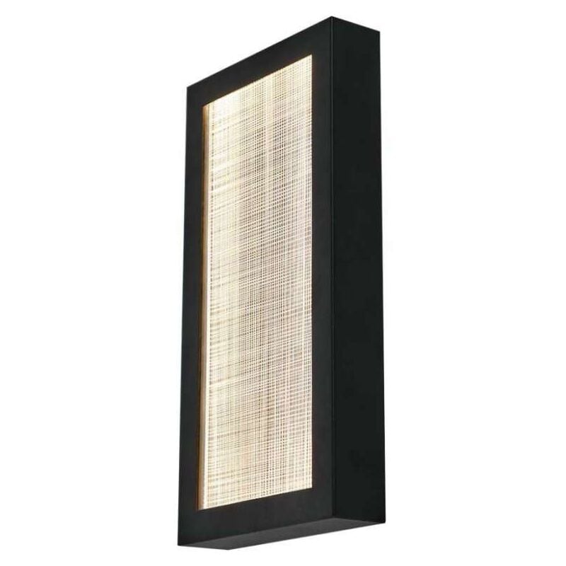 foto del prodotto applique led da muro 20w corpo nero 20050400mm 3000k ip65 v tac