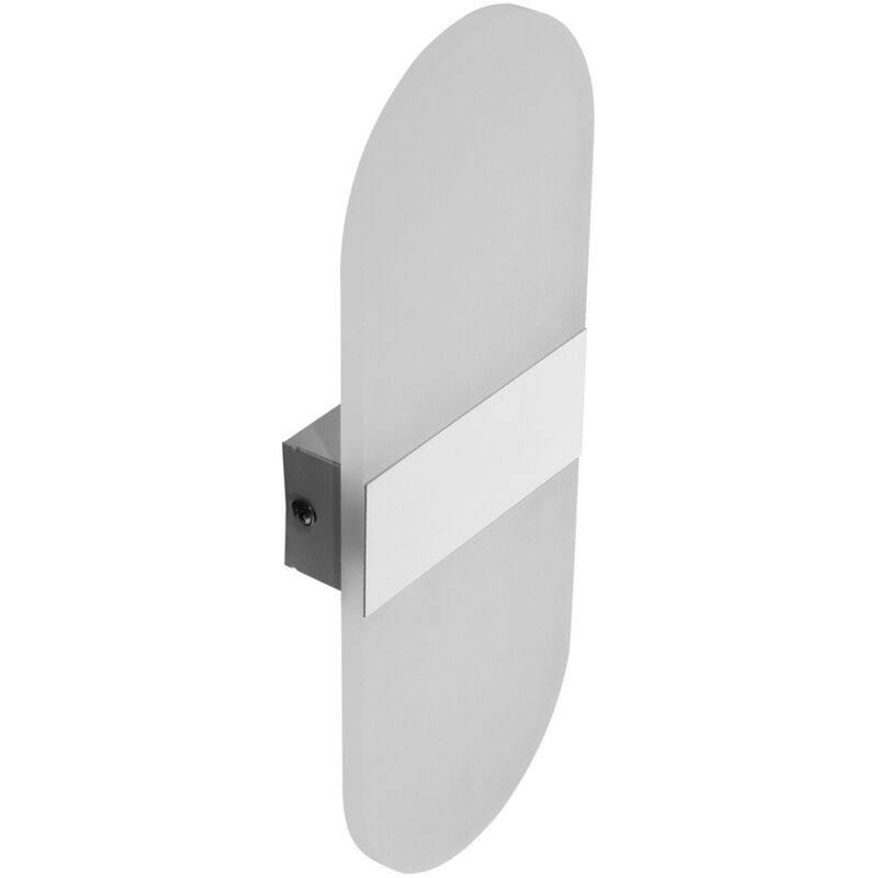 foto del prodotto applique led da parete cellini 6w rettangolare bianco ip44 bianco neutro 4000k novaline