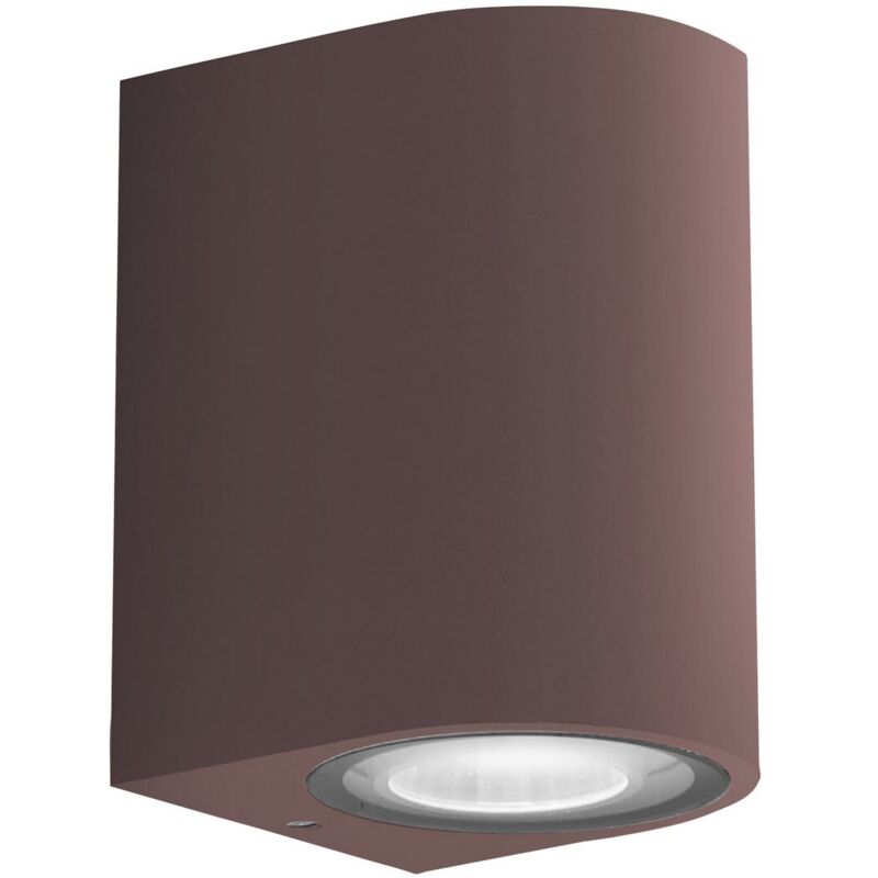 foto del prodotto applique led da parete mod. cordova 1 colore corten