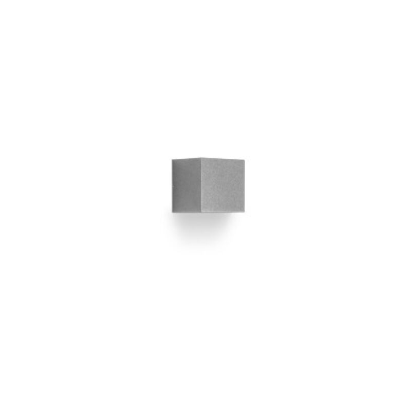 foto del prodotto applique led da parete quasar 10 2wb 6w 4000k grigio prisma 303361