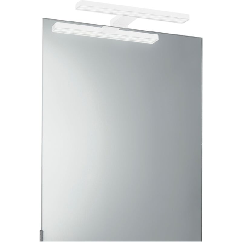 foto del prodotto applique led da specchio cruise bianca 5,2w 4000k luce naturale bianco