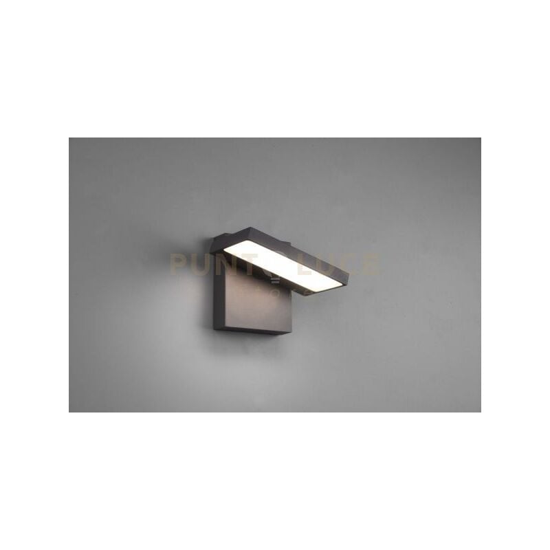 foto del prodotto applique led esterno orientabile antracite 15x12 cm horton gd trio