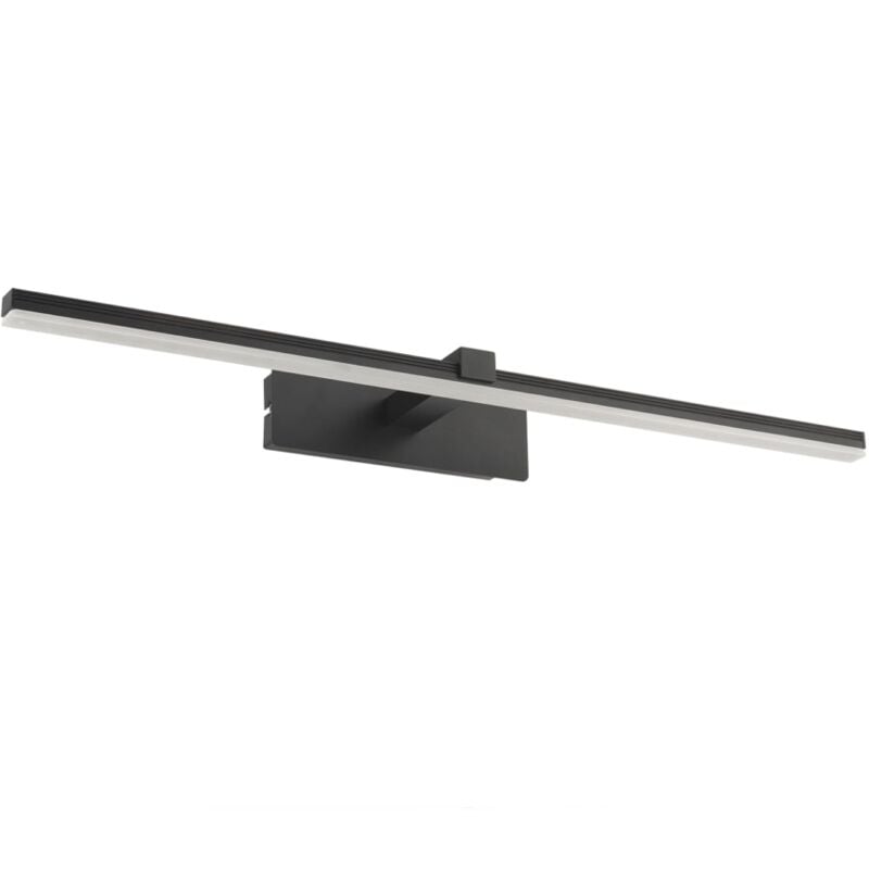 foto del prodotto applique led fred in metallo nero, 4000k