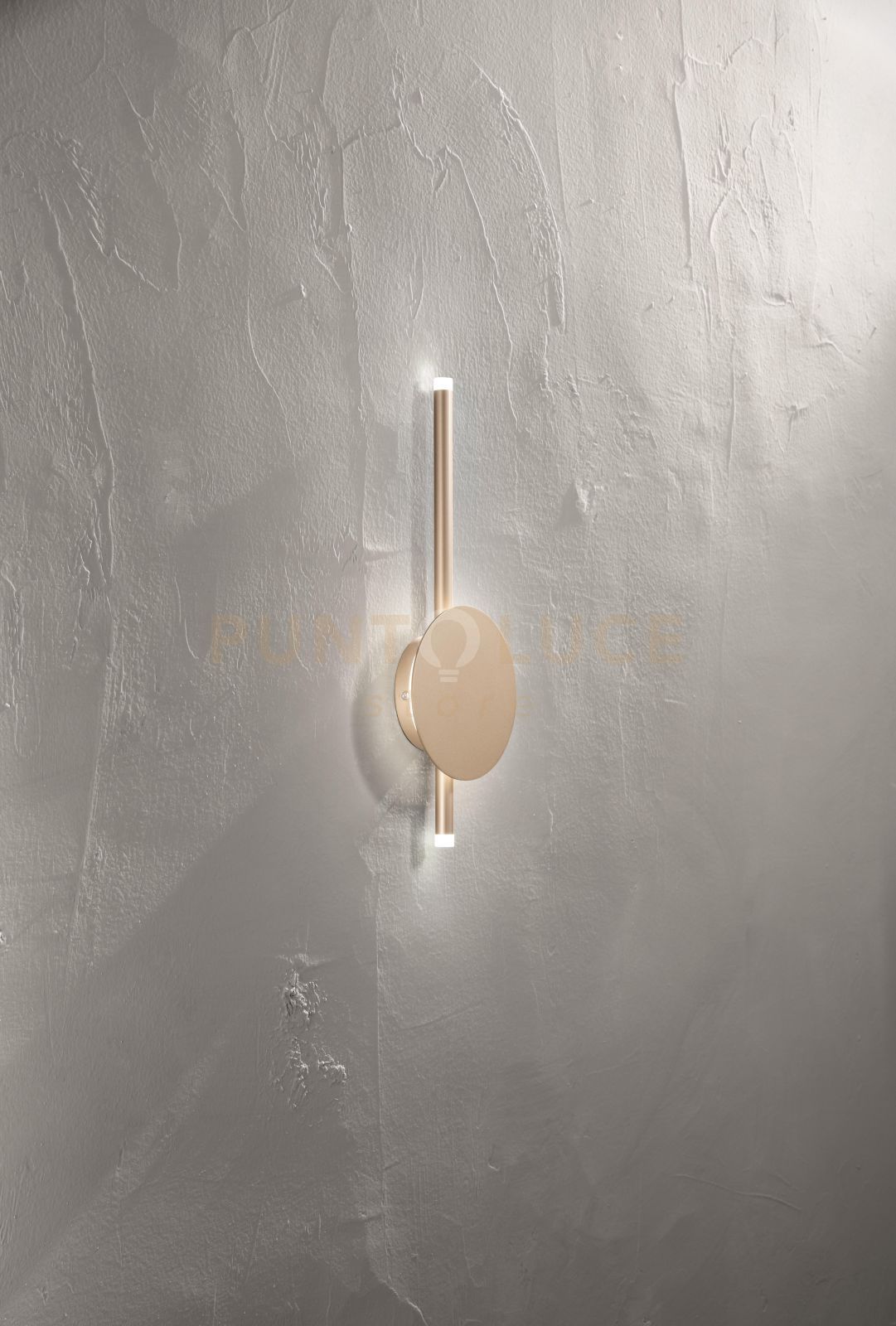 foto del prodotto applique led in metallo dorato james ap.james oro