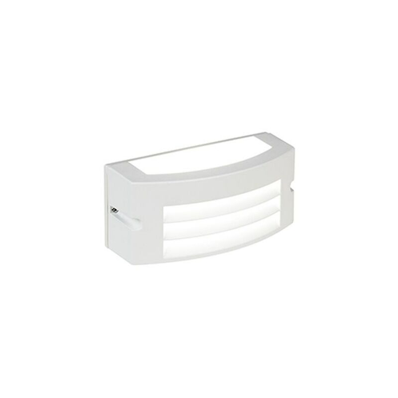 foto del prodotto applique led kobe bianca 10w, bianco naturale