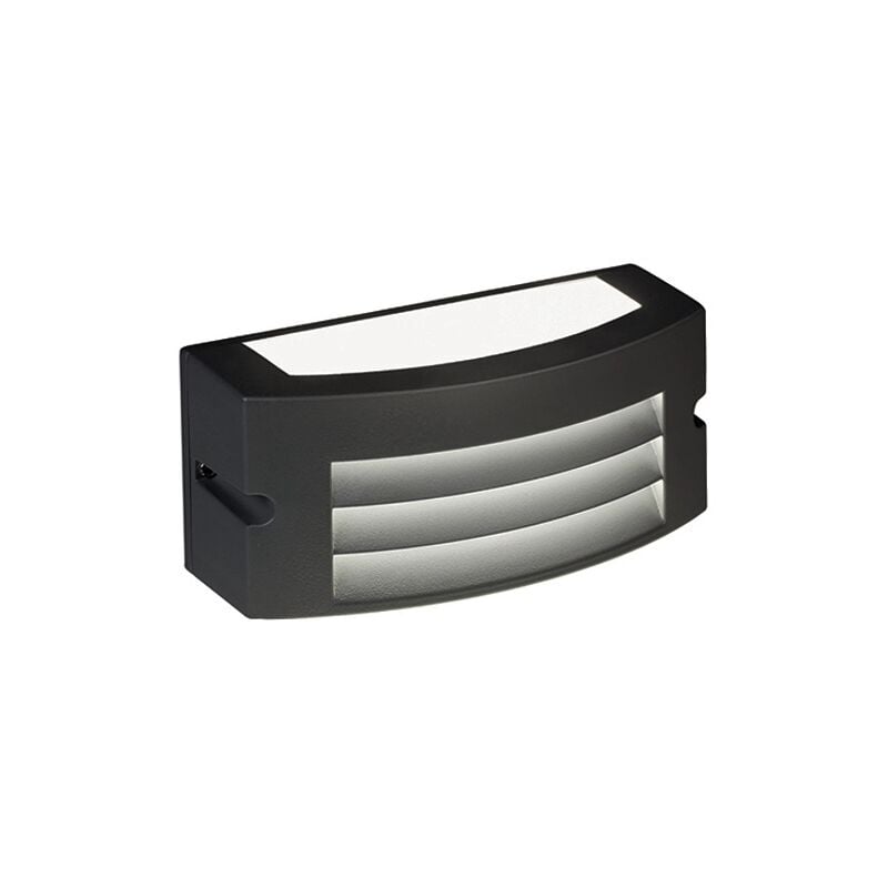 foto del prodotto applique led kobe grigia 10w, bianco naturale
