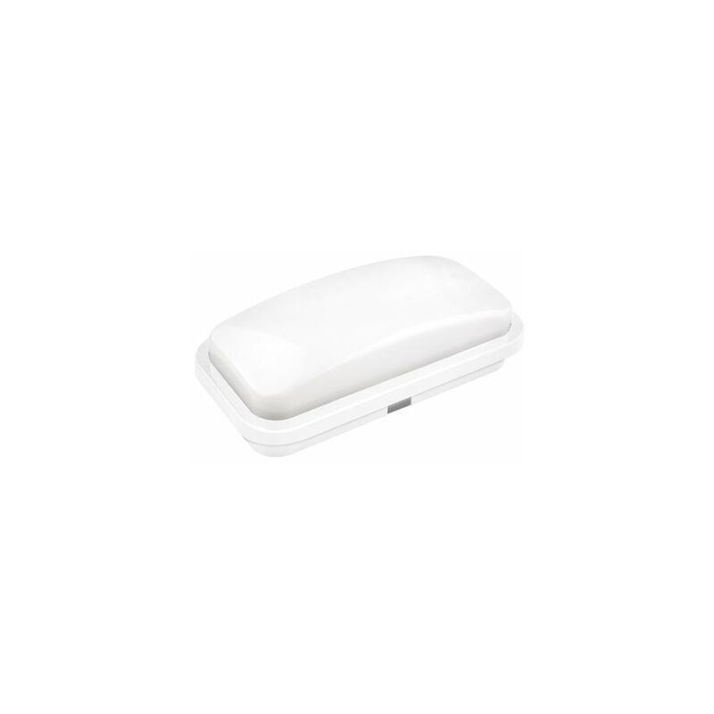 foto del prodotto applique led matel ip65 rettangolare bianco freddo da 20w
