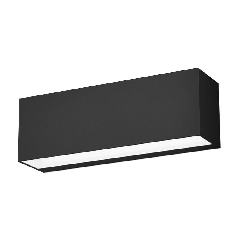 foto del prodotto applique led nobile brick 1x25w 3000k antracite ip65 ba30 1a 3k a