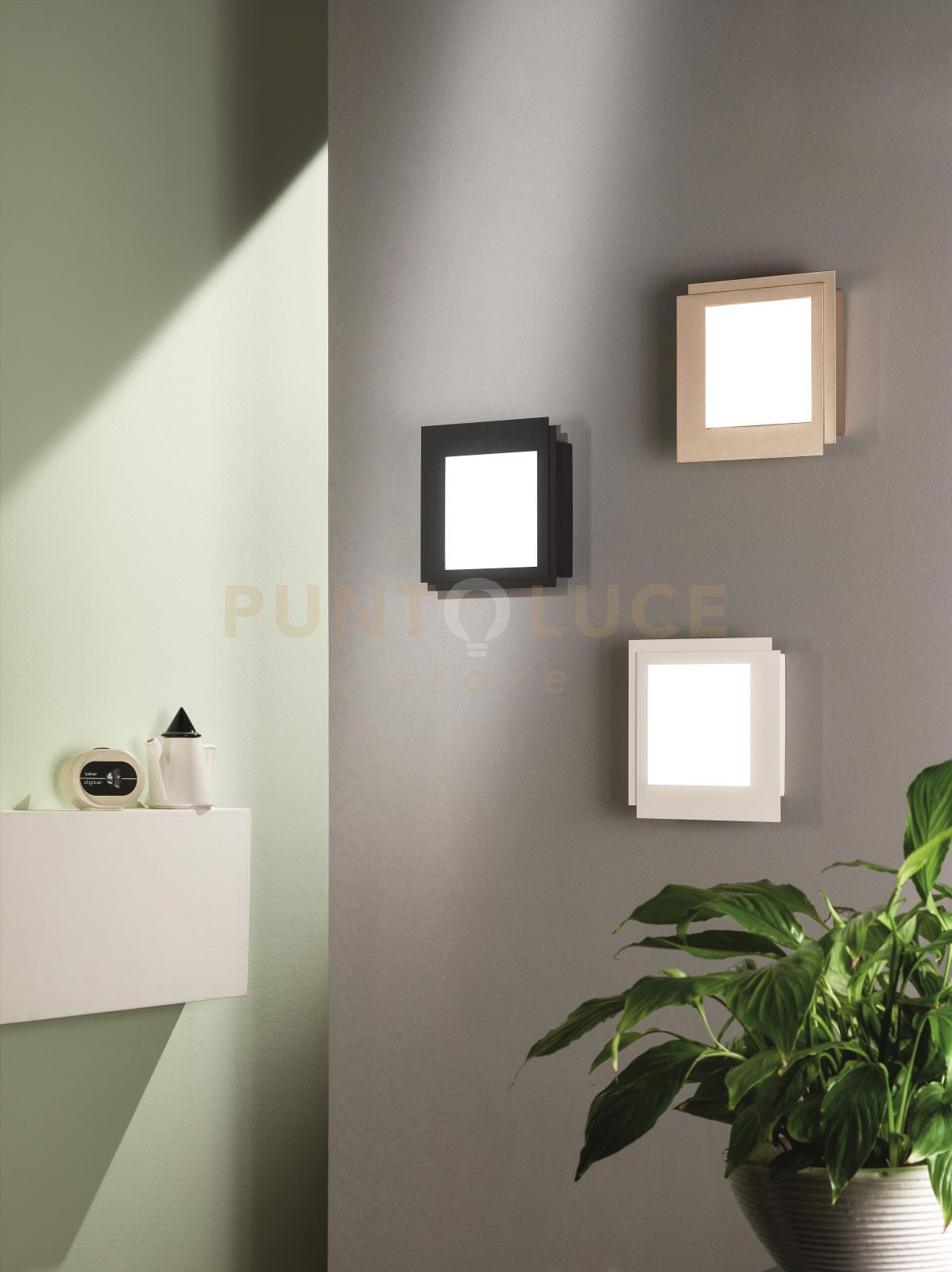 foto del prodotto applique led passpartou l24 bianco ap.passpartou b.co