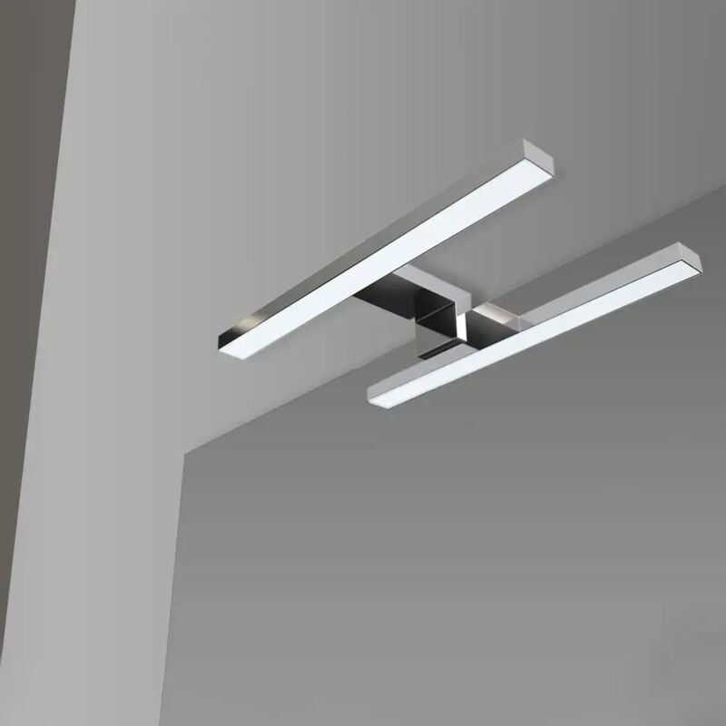 foto del prodotto applique led per specchio 30 cm luce naturale e doppia installazione