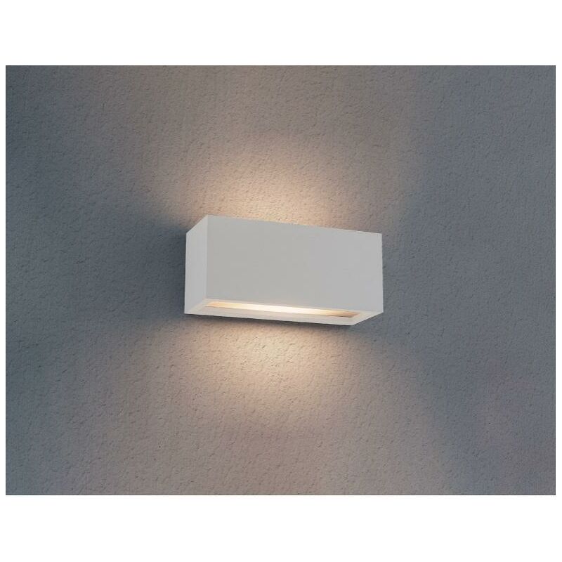 foto del prodotto applique led reverso bianco e27 ip65 color bianco rvbi e27 century