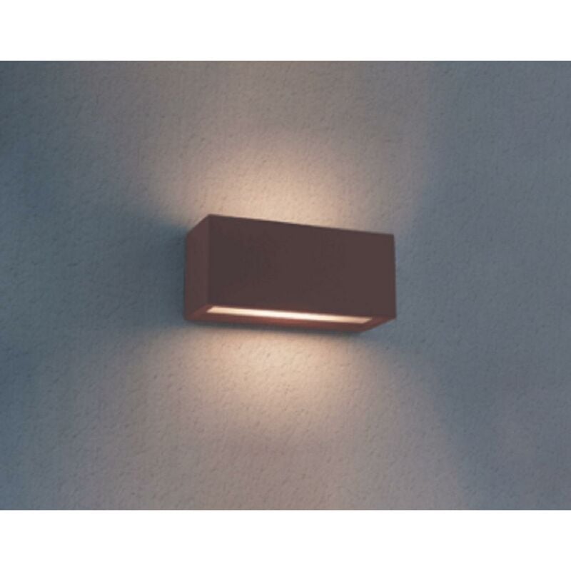 foto del prodotto applique led reverso corten e27 ip65 color b rvco e27 century