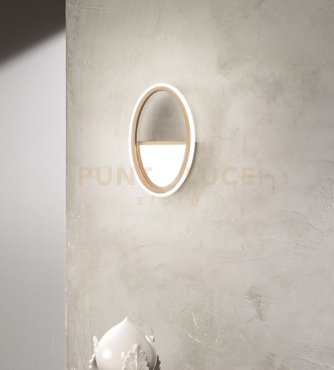 foto del prodotto applique led rice oro ap.rice oro