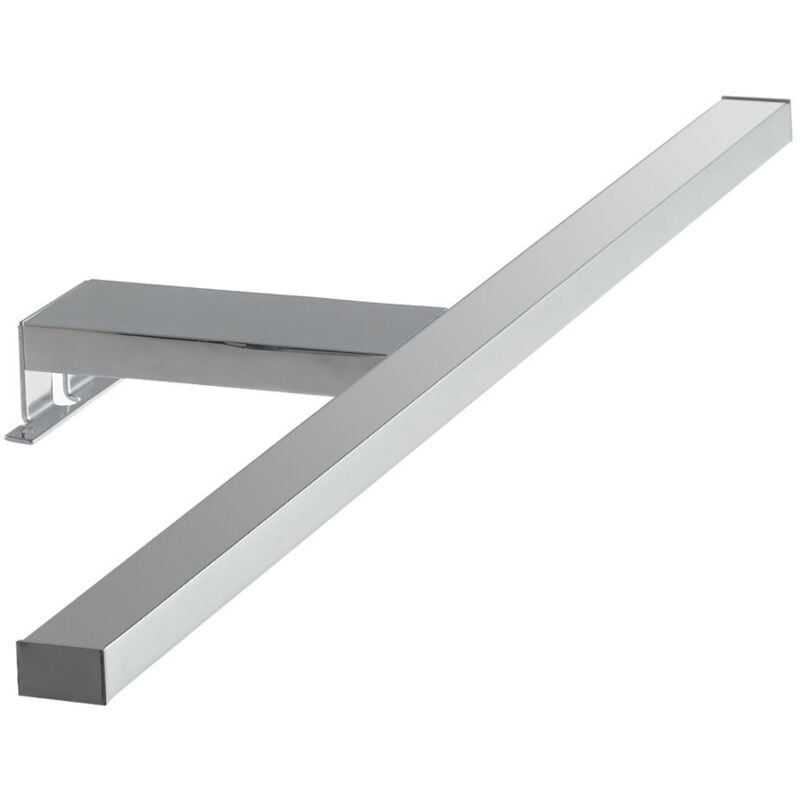 foto del prodotto applique led riva in alluminio cromato 8w 4000k luce naturale 