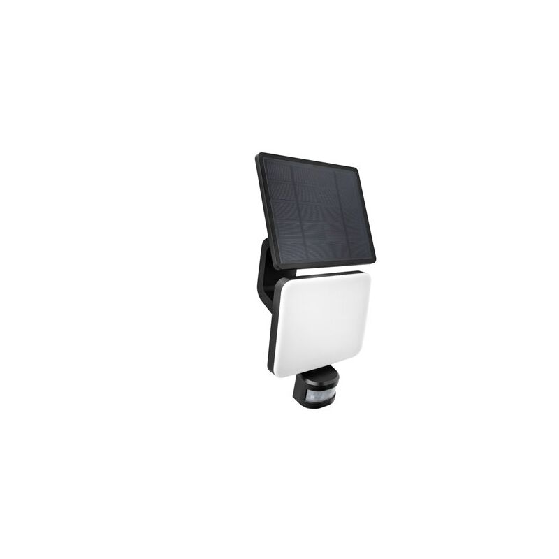 foto del prodotto applique led solare orientabile 12w 3cct 1200lm ip54 16x13cm colore bianco e nero