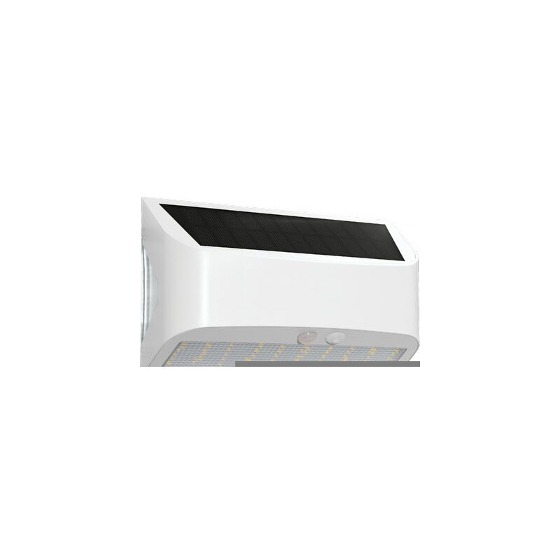 foto del prodotto applique led solare + sensore arcadia max century naturale watt 6,0 lumen 600