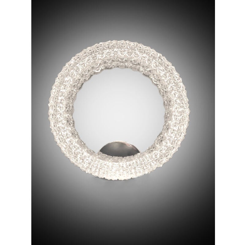 foto del prodotto applique led soledad 24w d.40x9cm 4000k in metacri