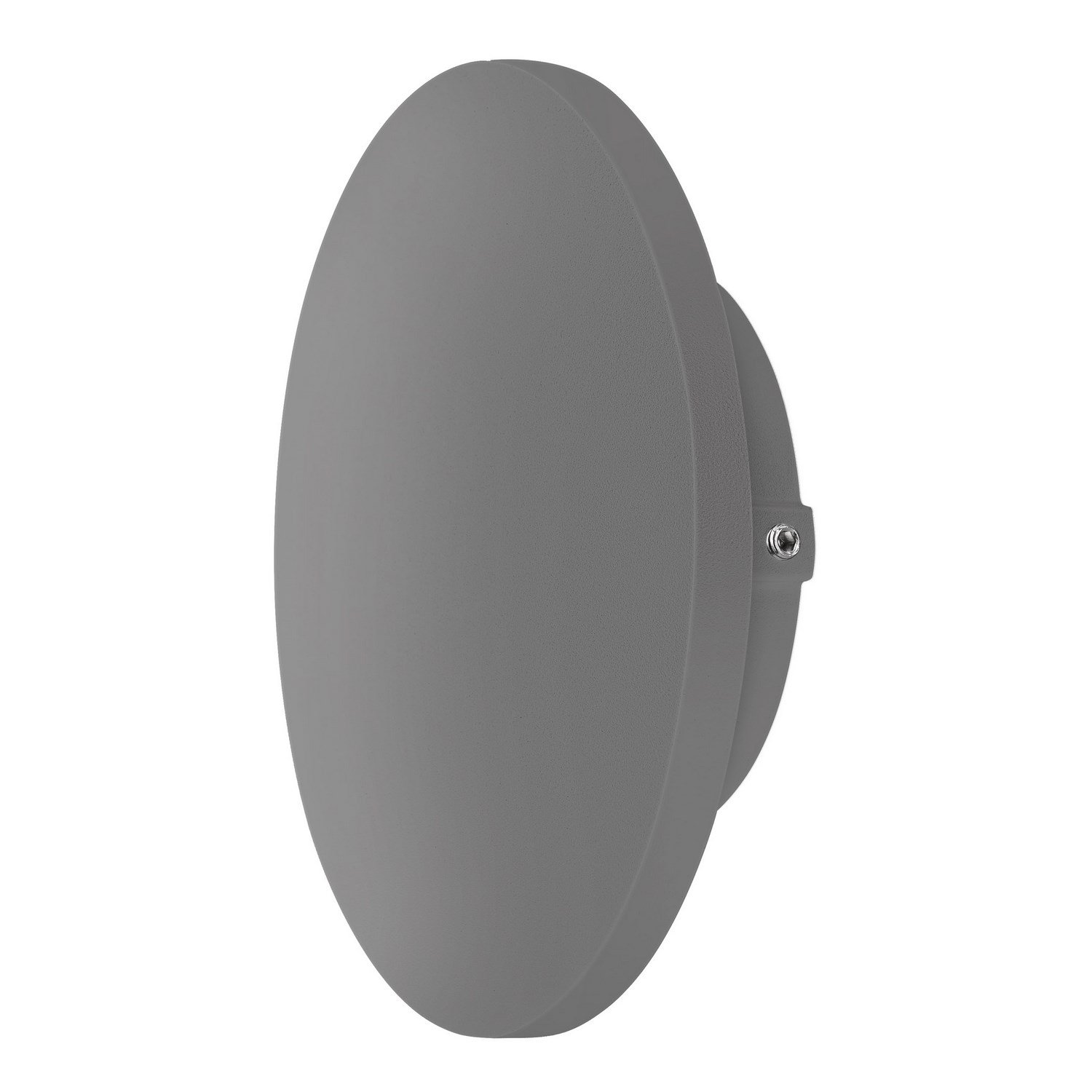foto del prodotto applique led tonda da parete colore antracite mod. luna