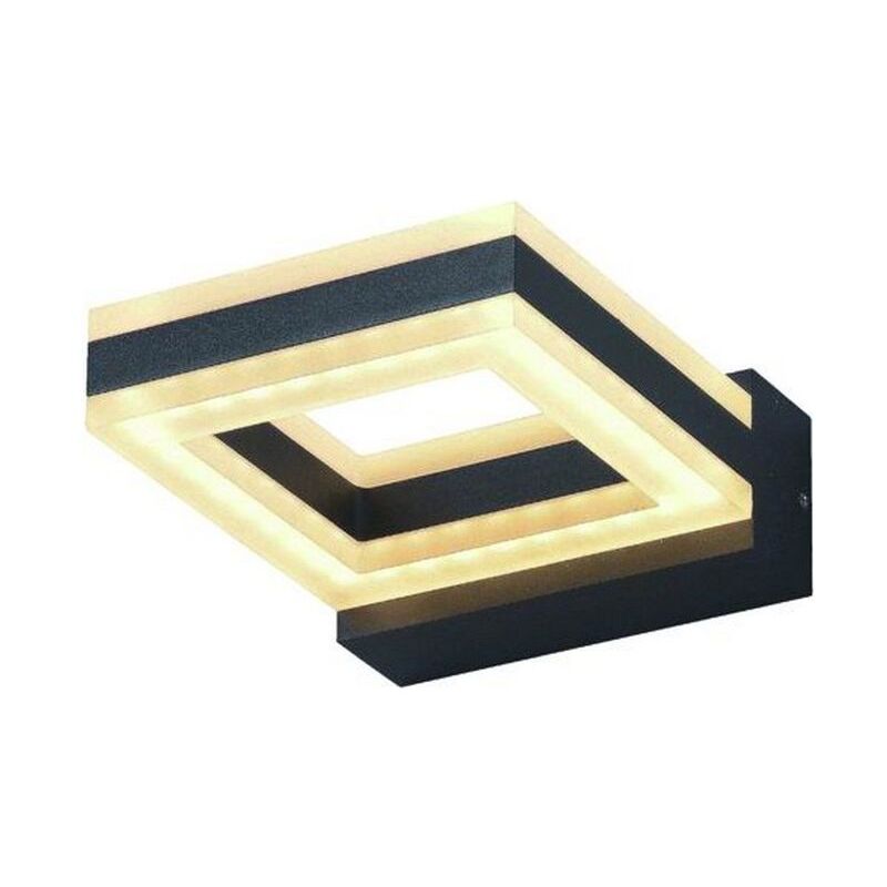 foto del prodotto applique led vigor per esterni granada alluminio 12w 730 lm