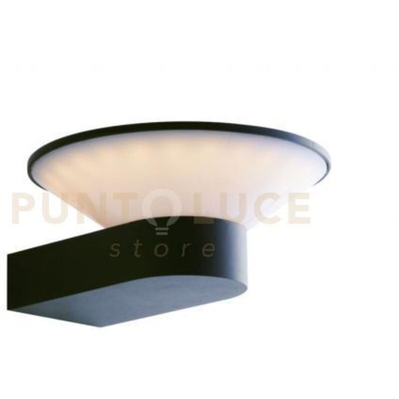 foto del prodotto applique led wizard antracite 10w 400lm rgb cct ip54 wifi 20,4x8,7cm