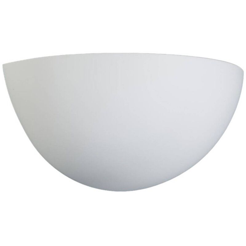 foto del prodotto applique lindby pascali, altezza 13 cm, bianco, gesso