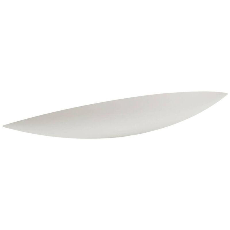 foto del prodotto applique lindby tommi, bianco, gesso, 100 cm, e14, verniciabile