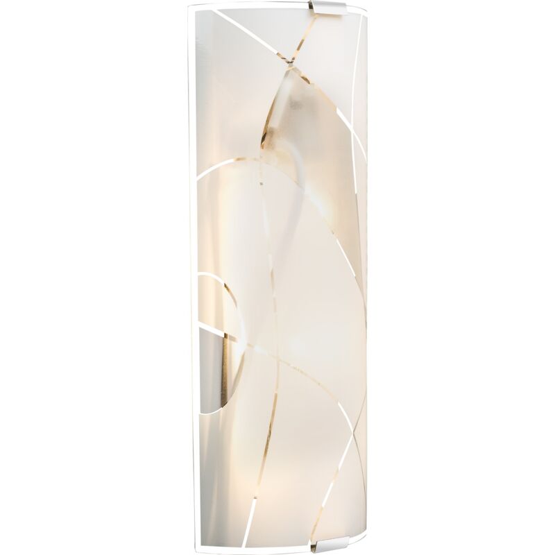 immagine 0 del prodotto applique metallo bianco, 2 x e27
