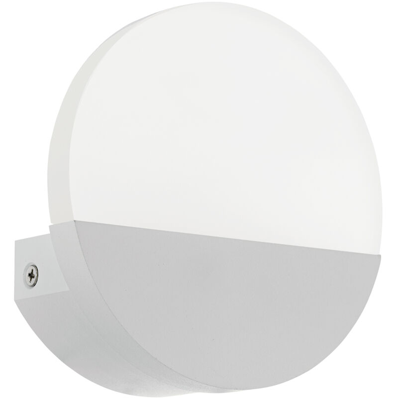 foto del prodotto applique minimal metrass 1 alluminio bianco 1 luce led integrato 4,5w
