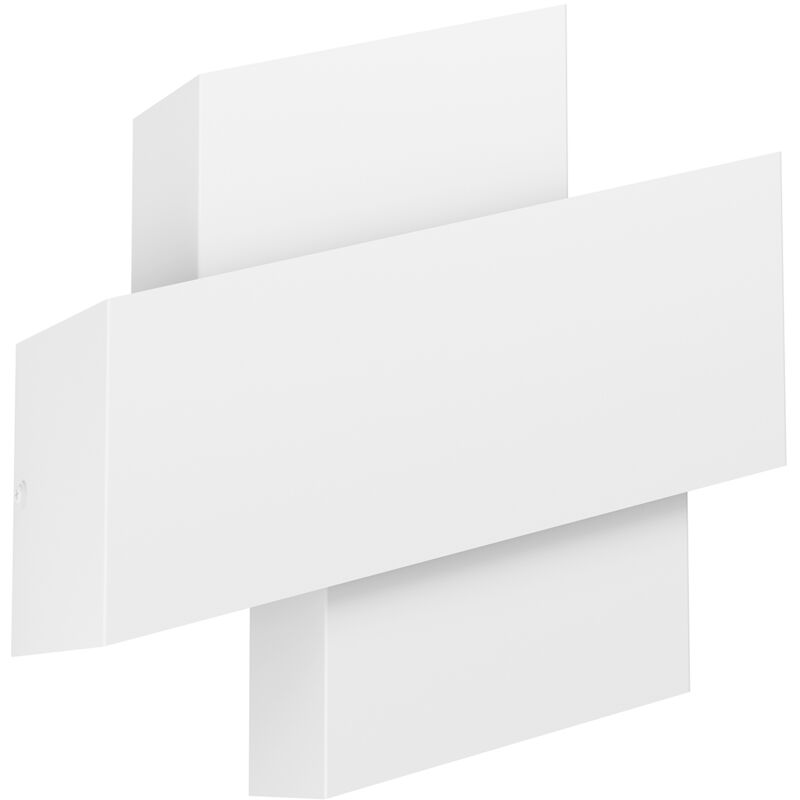 foto del prodotto applique minimal timparossa acciaio bianco 1 luce e27
