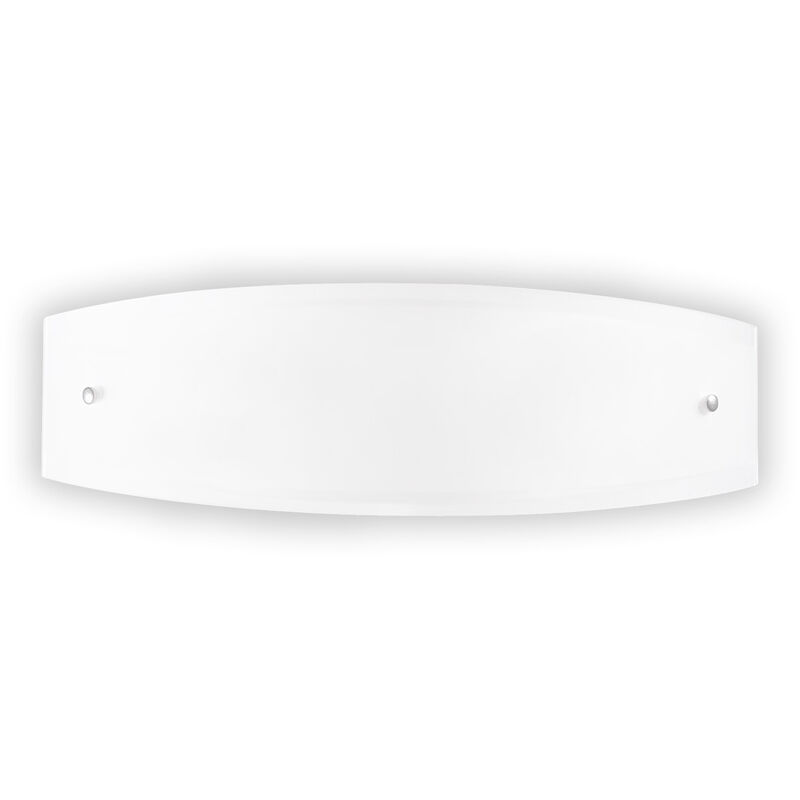 foto del prodotto applique moderna ali vetro bianco 2 luci e27