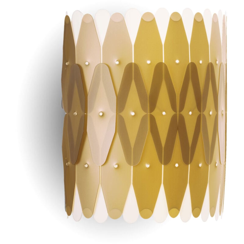 foto del prodotto applique moderna amanda 1 luce in polilux oro made in italy