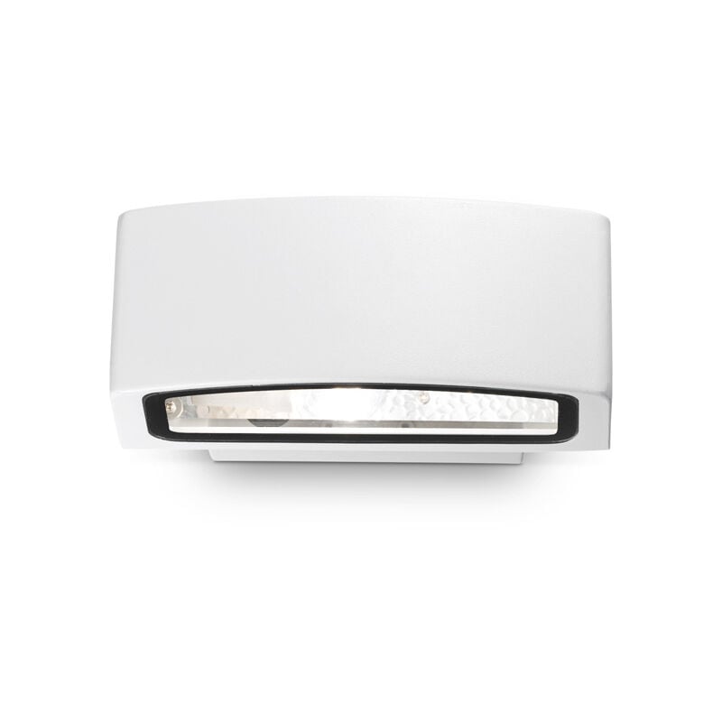 foto del prodotto applique moderna andromeda alluminio bianco 1 luce e27