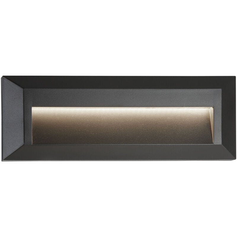 foto del prodotto applique moderna ankle acciaio grigio policarbonato led 2w 4000k