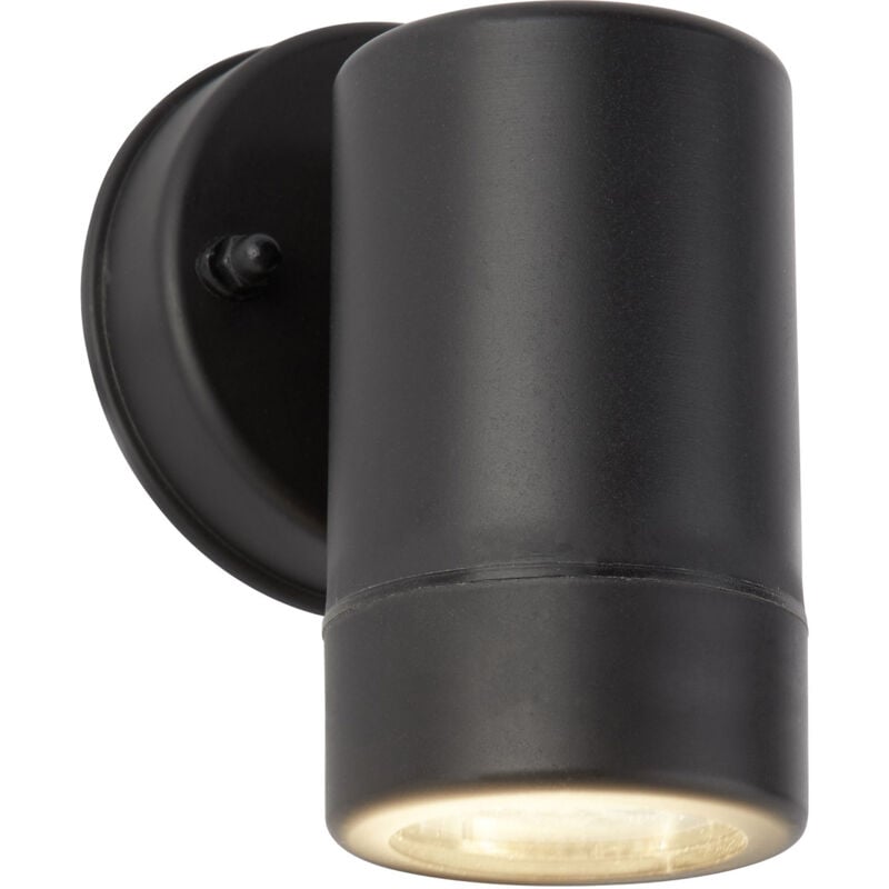 immagine 0 del prodotto applique moderna costiero policarbonato nero trasparente 1 luce gu10