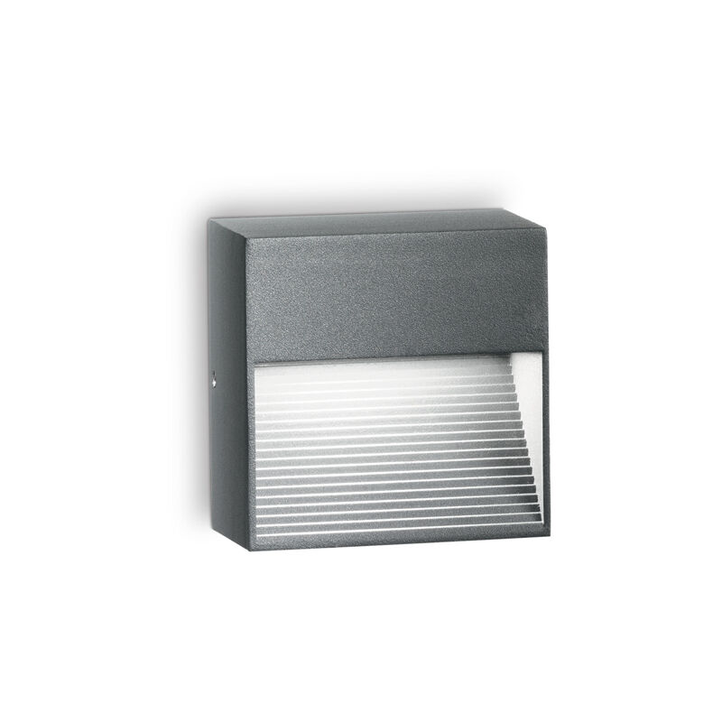 foto del prodotto applique moderna down alluminio antracite 1 luce g9 3w 3000k luce calda