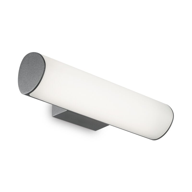 foto del prodotto applique moderna etere alluminio plastiche antracite led 10w 3000k luce calda