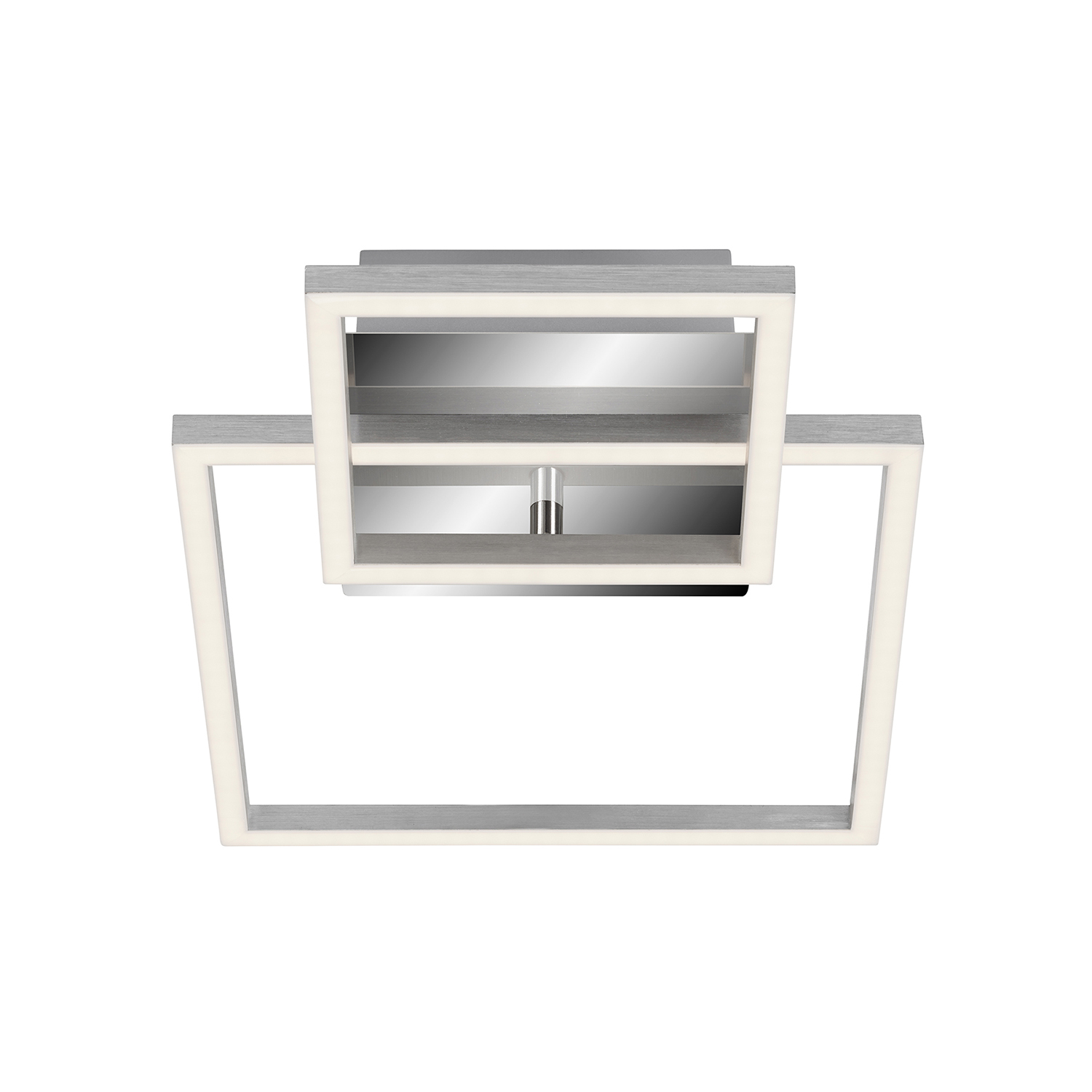 foto del prodotto applique moderna frames metallo cromo led integrato 19,5w 3000k