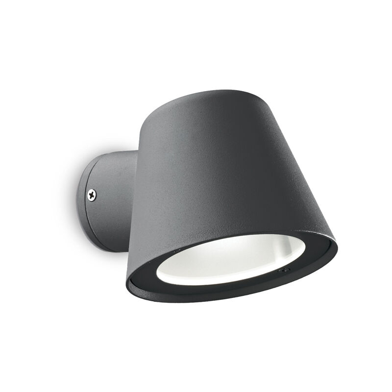 foto del prodotto applique moderna gas alluminio antracite 1 luce gu10