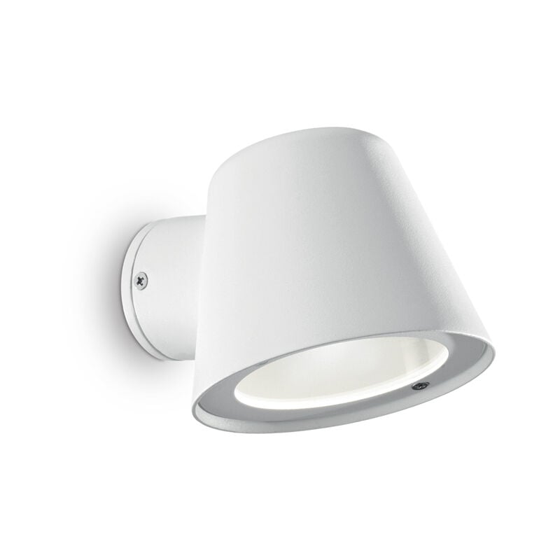 foto del prodotto applique moderna gas alluminio bianco 1 luce gu10