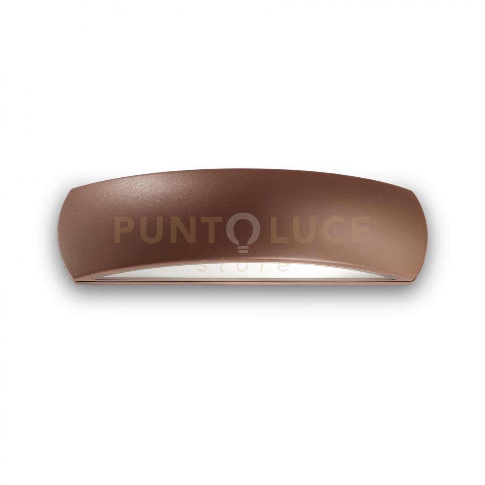 foto del prodotto applique moderna giove alluminio coffee 1 luce e27