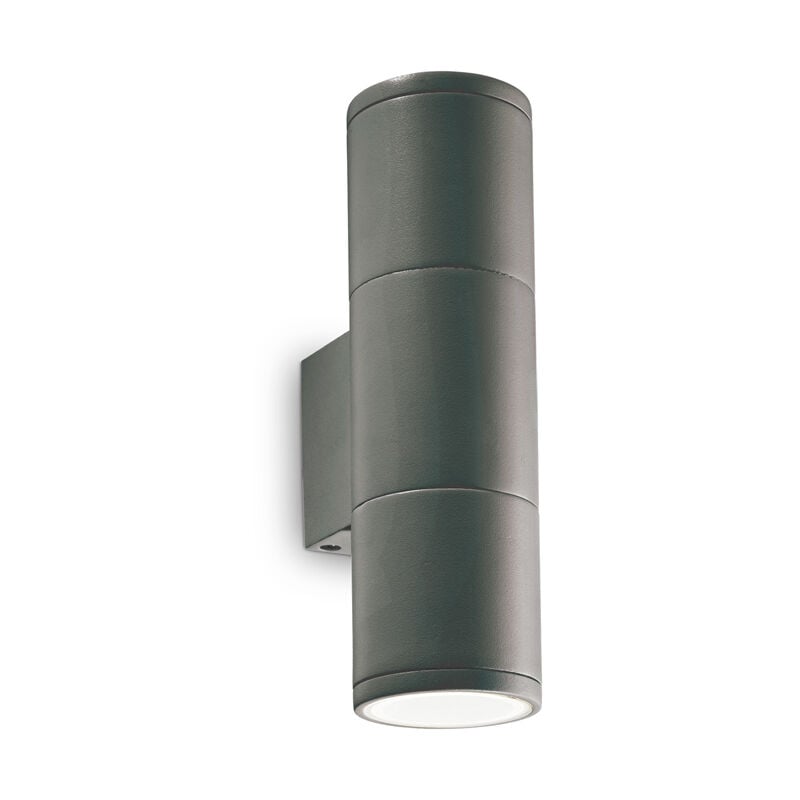 foto del prodotto applique moderna gun alluminio antracite 2 luci gu10