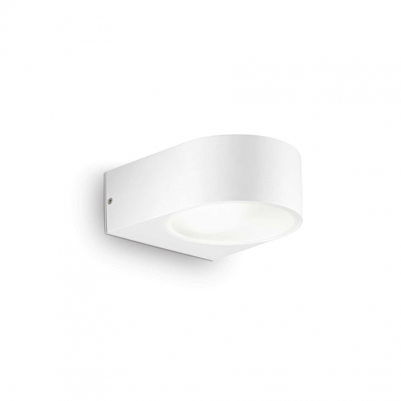 foto del prodotto applique moderna iko metallo bianco 1 luce e27