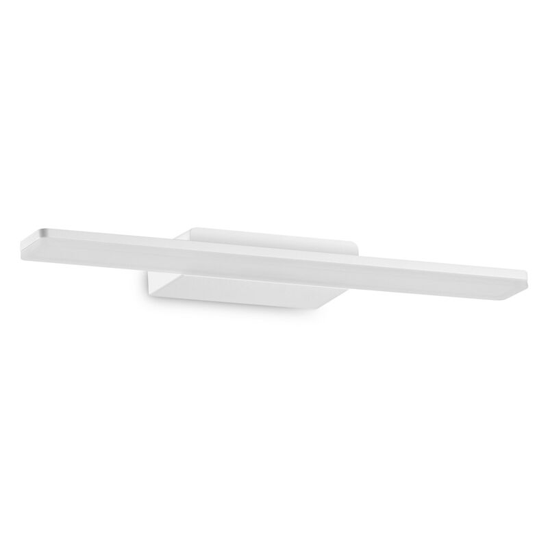 foto del prodotto applique moderna make up alluminio bianco led 12w 3000k luce calda