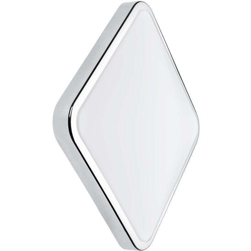 foto del prodotto applique moderna manilva 1 acciaio cromo 2 luci led integrato 5,4w