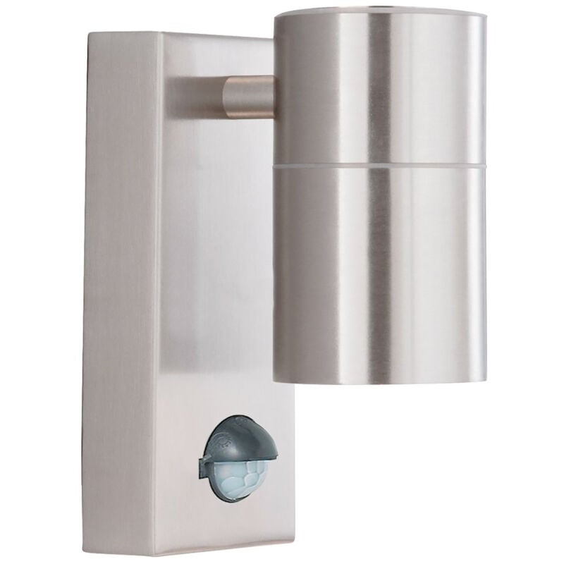 foto del prodotto applique moderna metro acciaio cromo 1 luce gu10