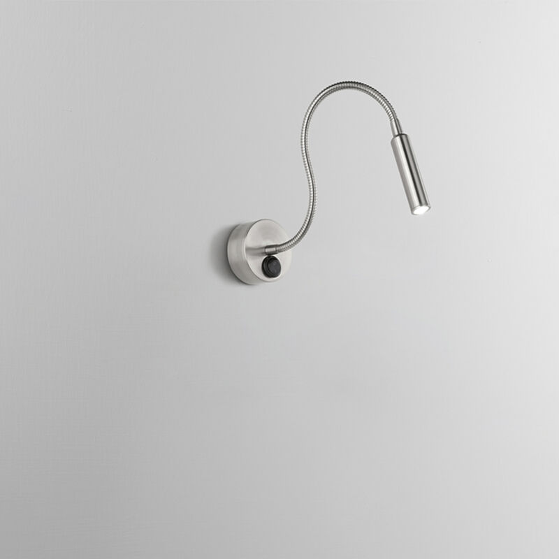 foto del prodotto applique moderna minispy metallo cromo led 3w 4000k